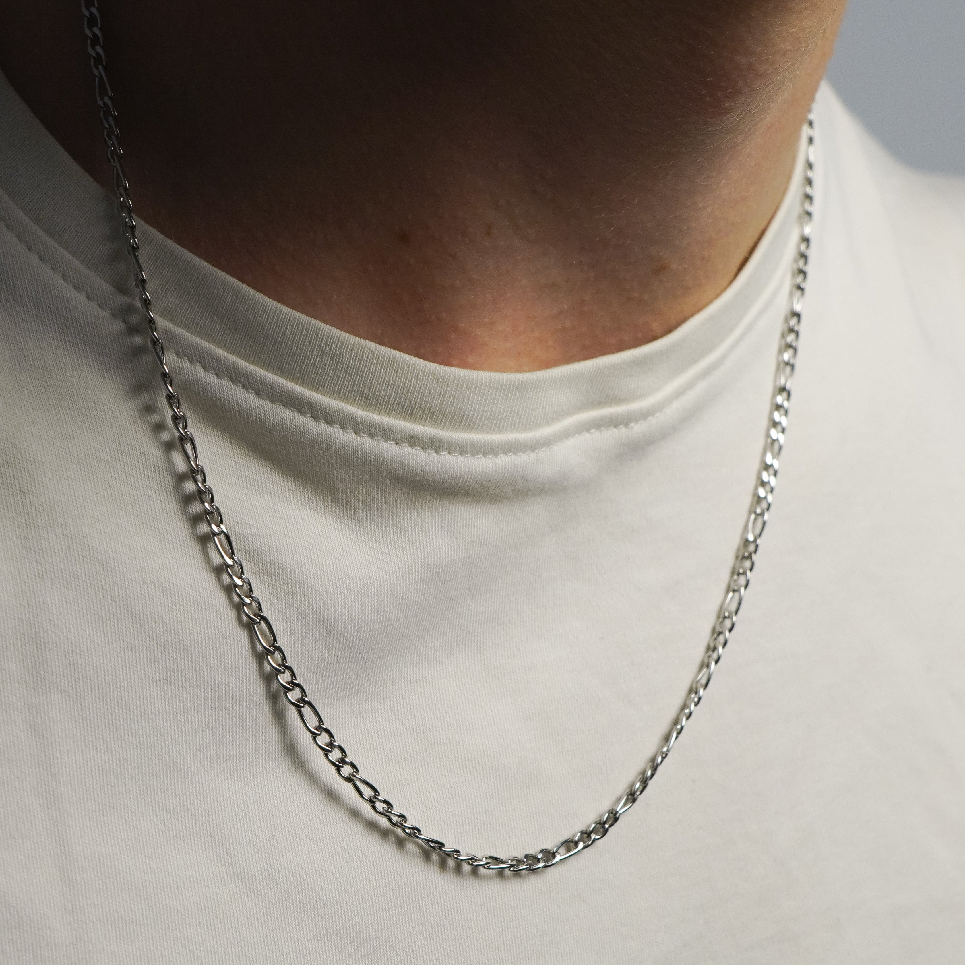 Cadena Plata Figaro - Tropic Jewelry