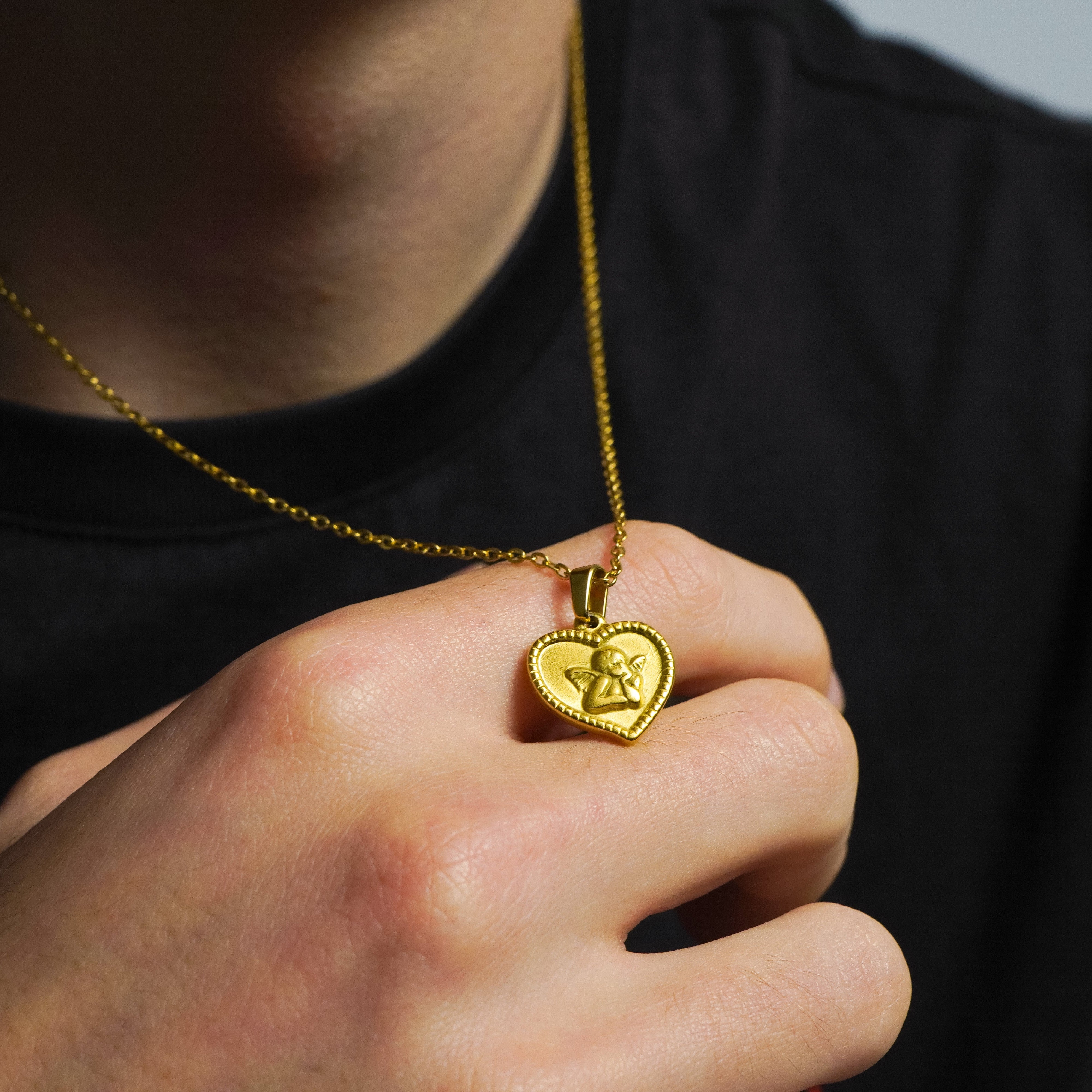 Colgante Oro Kioto detalle - Tropic Jewelry