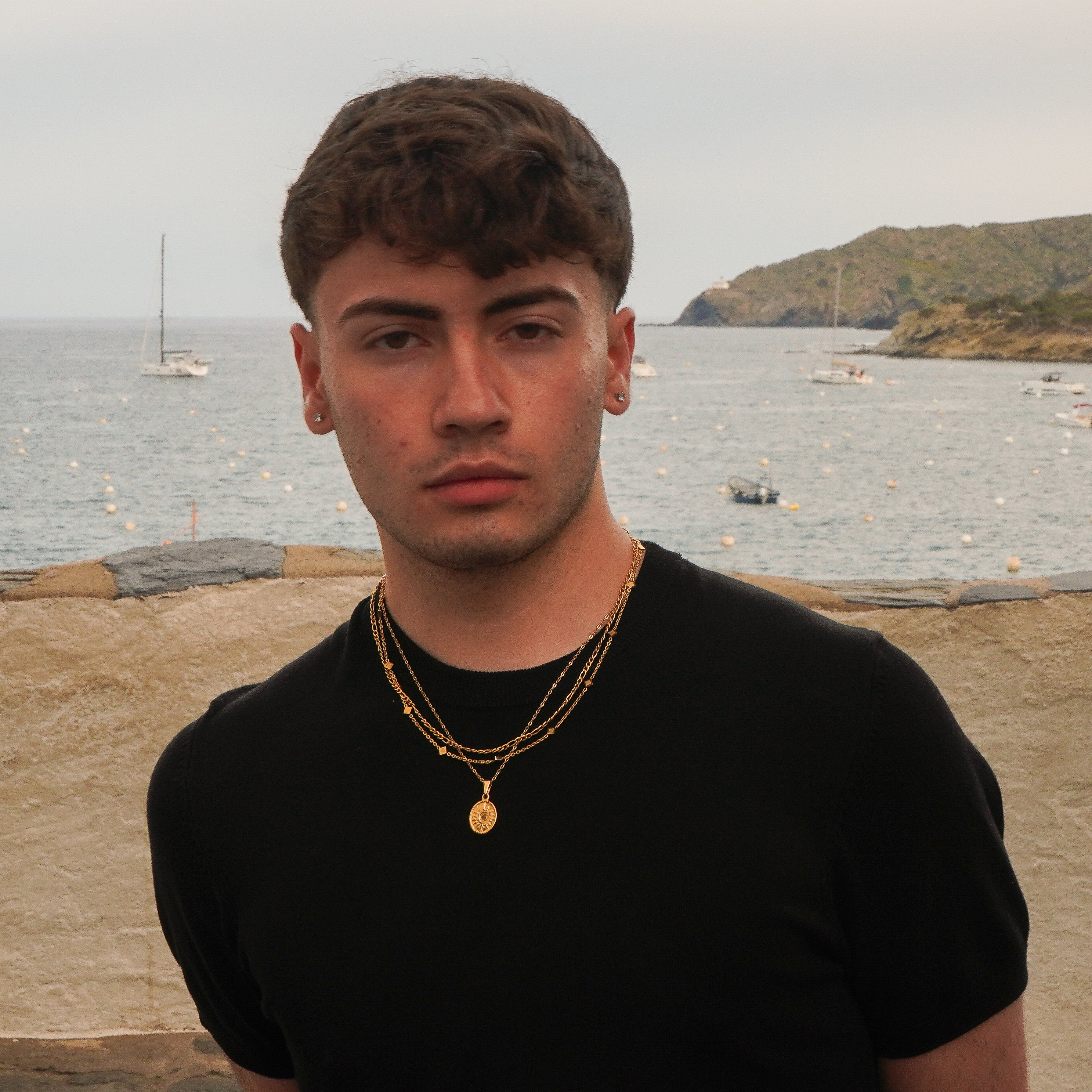 Colgante de Oro Fez para hombre - Tropic Jewelry