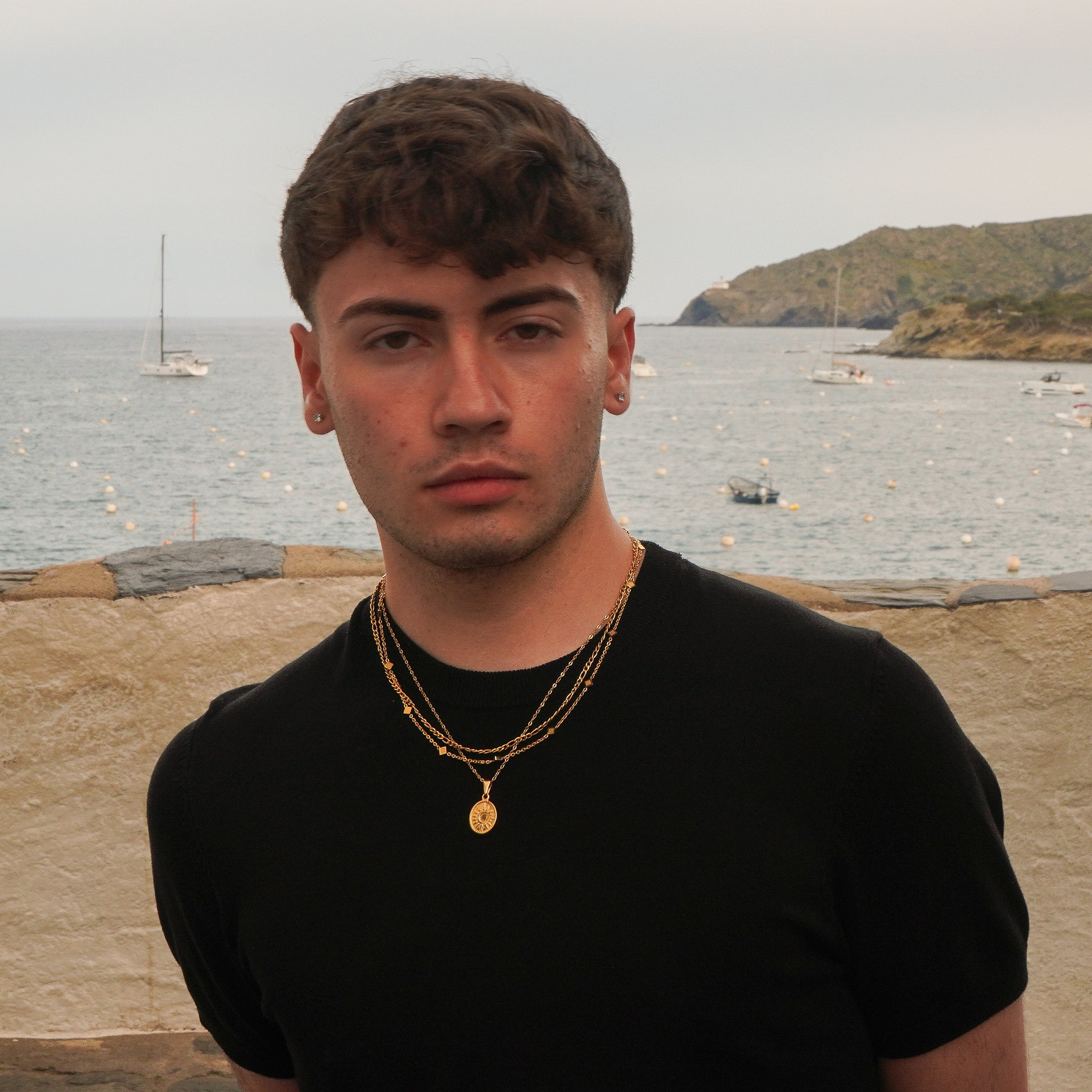 Colgante de Oro Fez para hombre - Tropic Jewelry