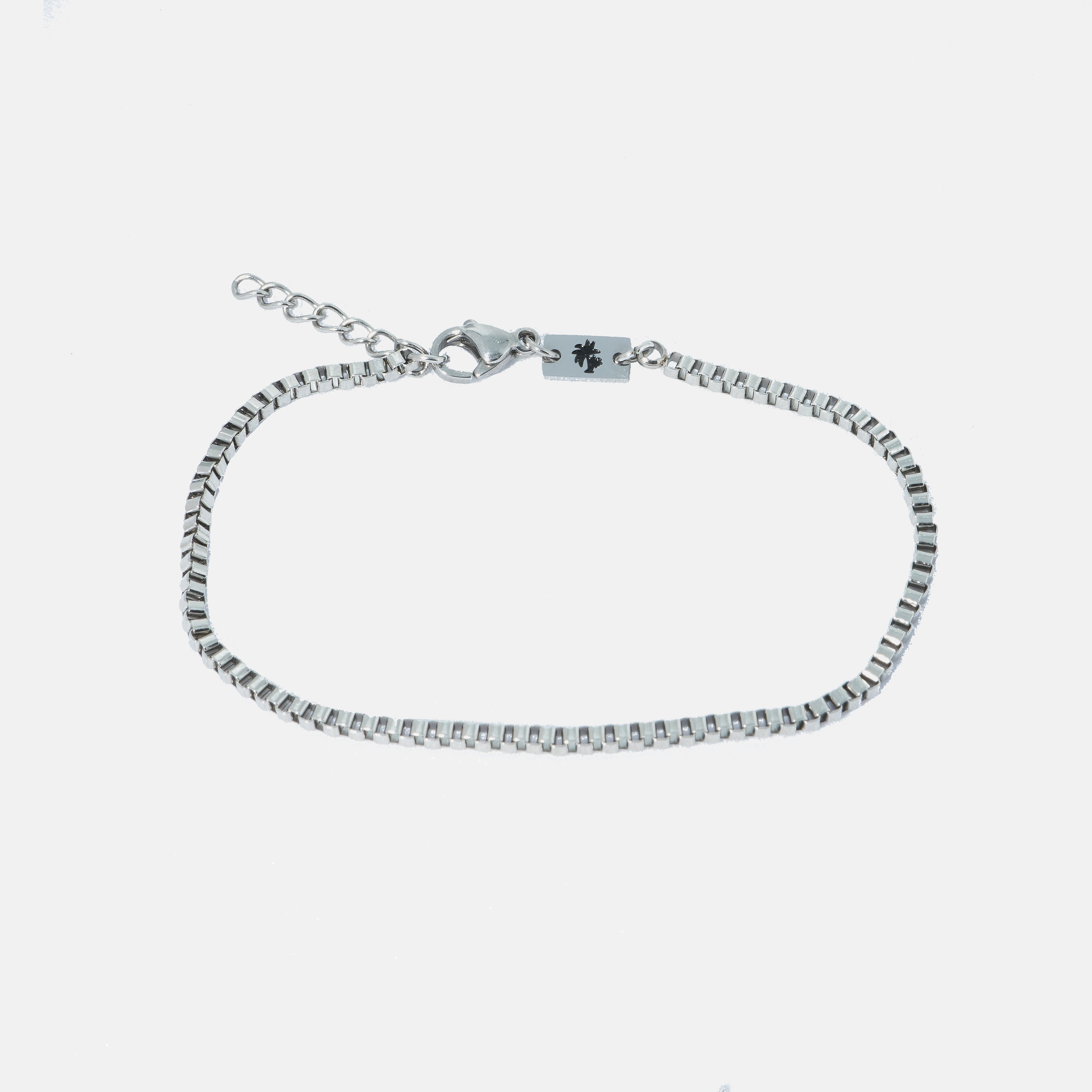 Pulsera Plata Box  - Tropic Jewelry