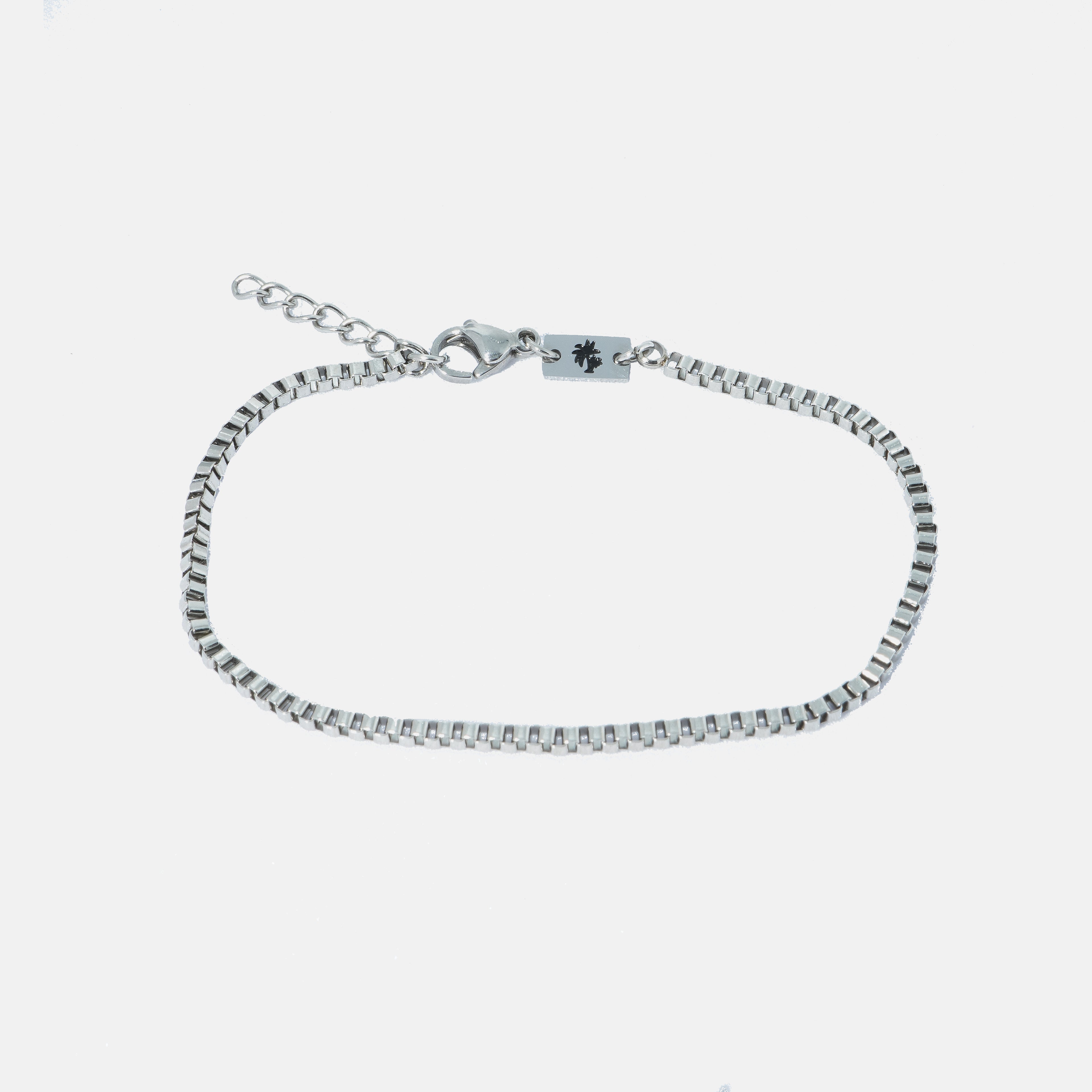 Pulsera Plata Box  - Tropic Jewelry