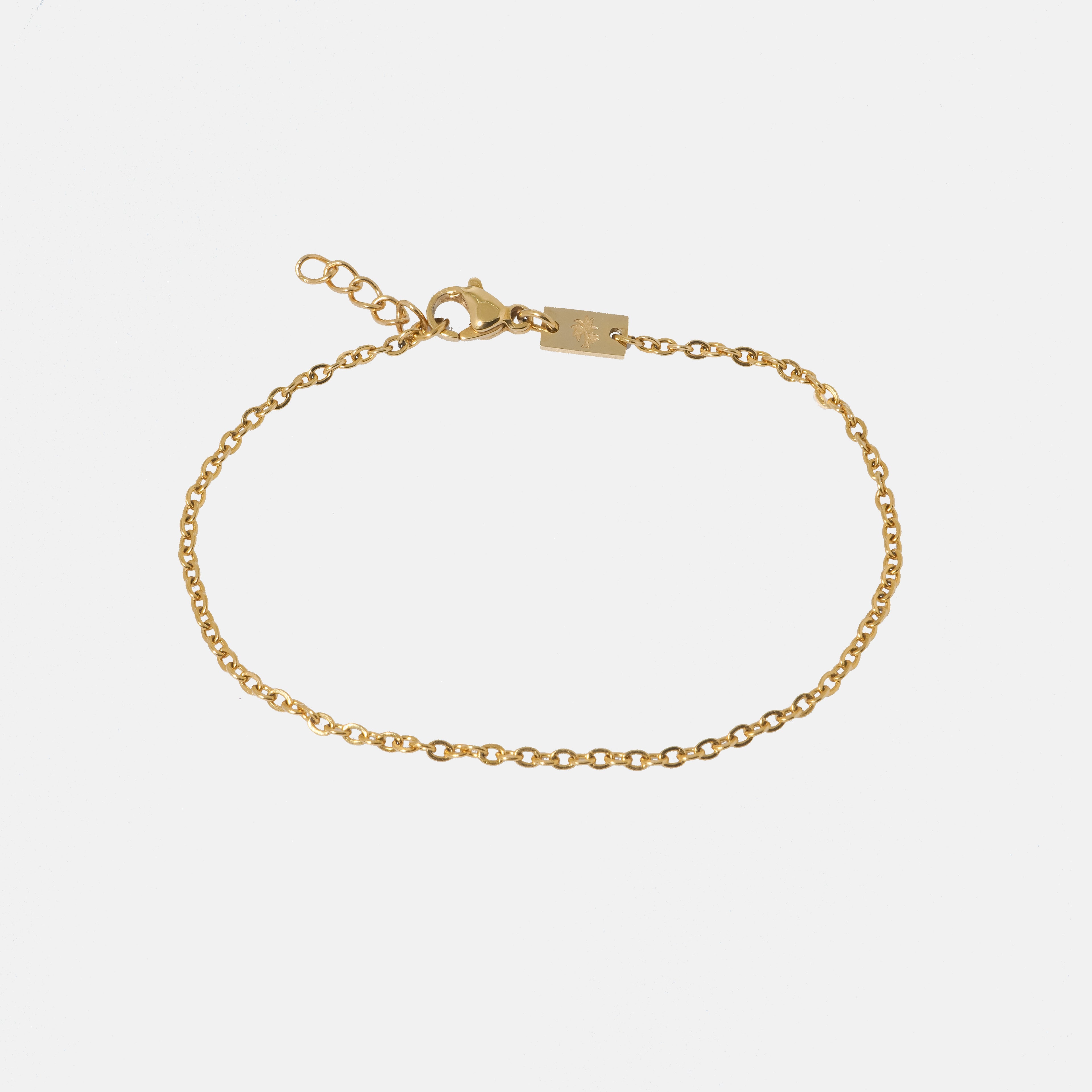 CABLE GOLD BRACELET
