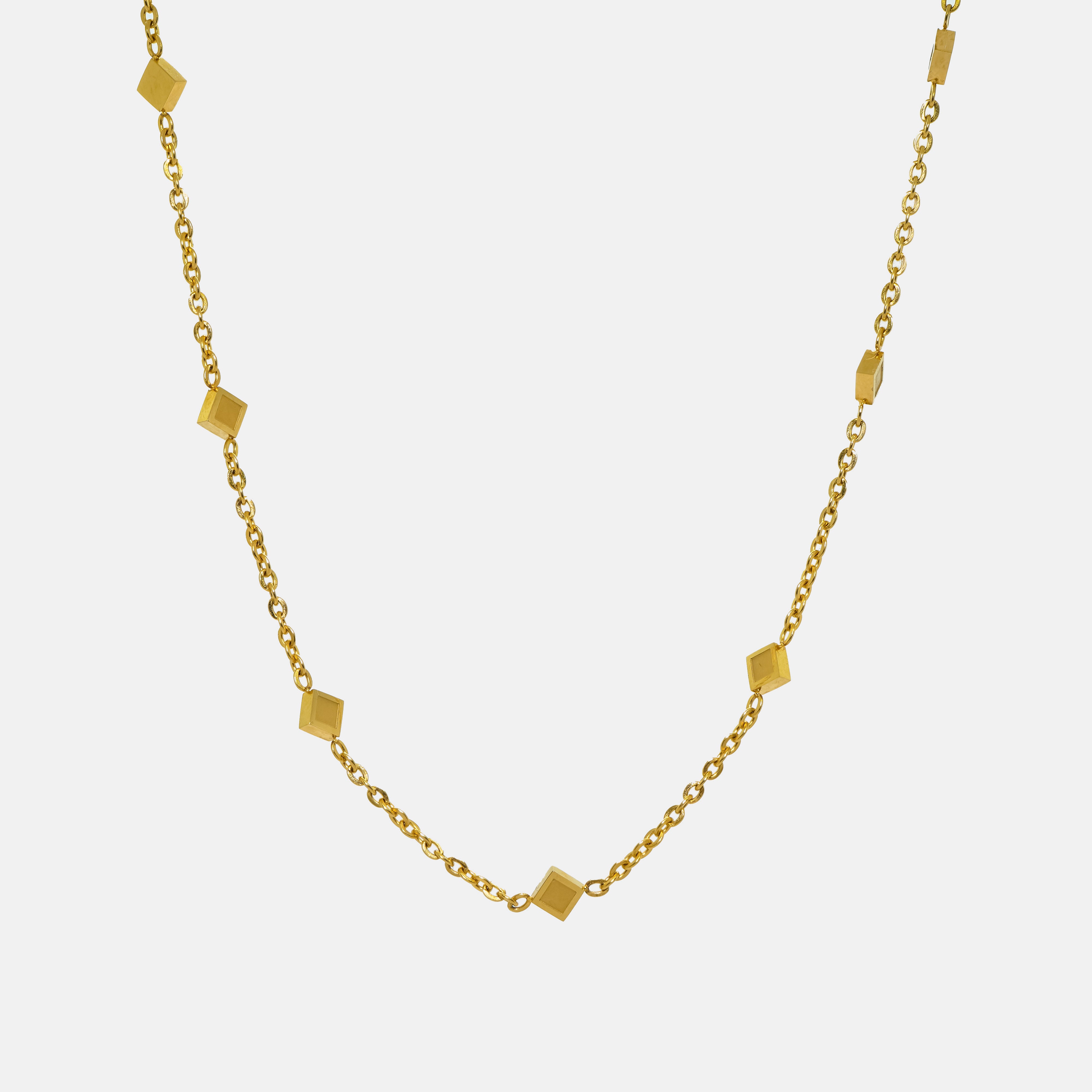 MEDITERRANEAN GOLD NECKLACE