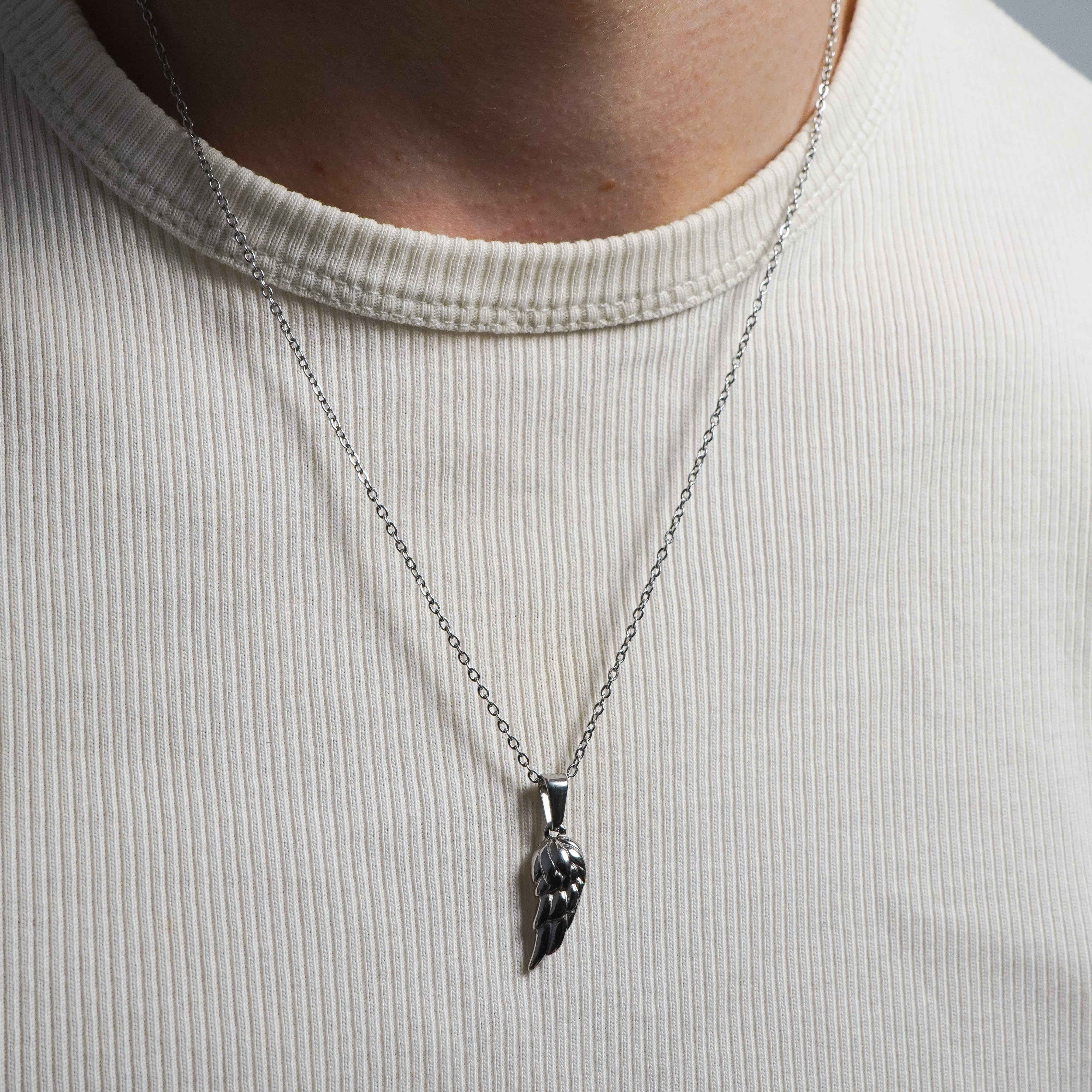 Wing Silver Necklace - Tropic Creations